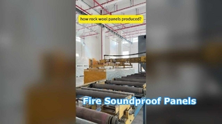 How to produce rock wool sandwich panels