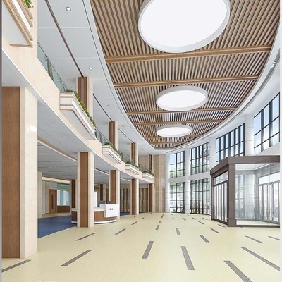 Buy Custom Cleanroom PVC Flooring Roll Antibacterial Hospital Vinyl Flooring Homogeneous online manufacture