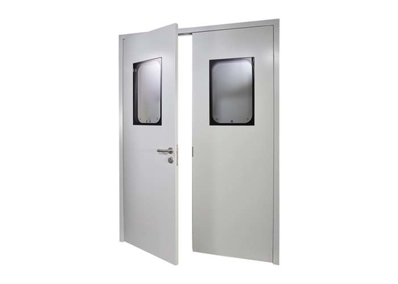 Buy Steel Airtight Cleanroom Swing Door Fireproof Medical Operating Room Door online manufacture