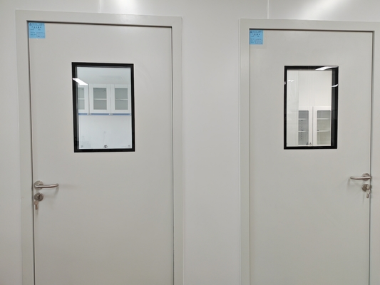 Buy Modular Steel Clean Room Door Hermetic Swing Door 250mm Wall Thick For Laboratory online manufacture