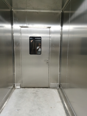 Buy GMP 304 Stainless Steel Clean Room Doors Metal Swing Entry Doors For Hospital online manufacture