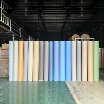 Buy Huaao Pvc Vinyl Floor Roll Cheap 2mm Homogeneous PVC Linoleum Roll Flooring for Hospital Dancing Room Gym Cleanroom online manufacture