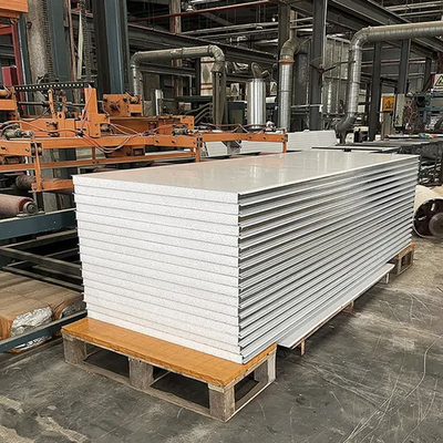 Buy Huuao Low Cost Prefabricated EPS Sandwich Panel Partition Wall Panel  online manufacture