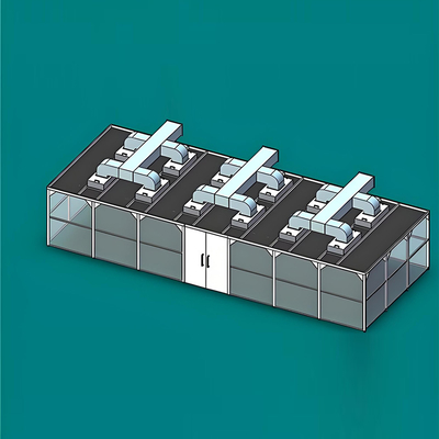 Buy Huuao ISO 5/6/7/8 Standard Dust Free Modular Clean Room Design Professional Project Cleanroom Modular with Low Cost online manufacture
