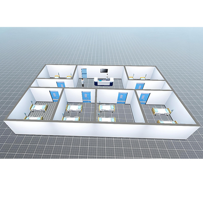 Buy Huuao ISO 8 Standard Medical Filling Machine Cleanroom Modular Clean Room Solution online manufacture