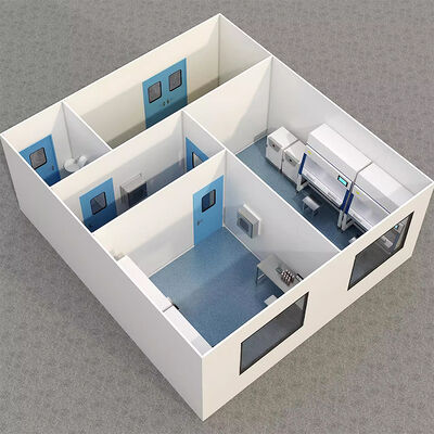 Buy HUAAO Modern Modular Fireproof Eco-Friendly Clean Room Class 100 Portable Booth for Hospital/Workshop GMP Project online manufacture
