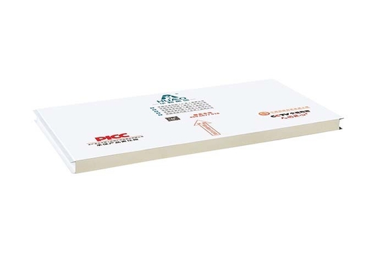 PU PIR PUR Machine Made Cleanroom Sandwich Panel For Warehouse Factory