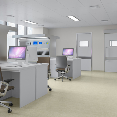 Industrial Vinyl Flooring Rolls Antistatic ESD Flooring For Cleanrooms / Laboratories