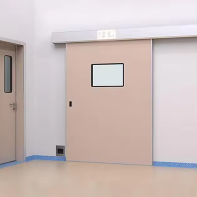 Clean and Safe Workspace with Antibacterial Electrostatic Spray Cleanroom Automatic Sliding Door