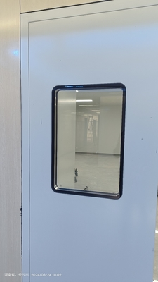 GMP Thermal Insulation Pharmaceutical Cleanroom Doors Metal Door For Hospital