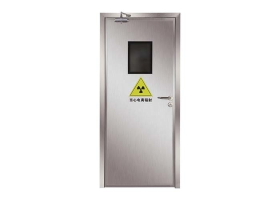 Galvanized 304SS Radiation Shielding X Ray Lead Door For Hospital Medical Pharma