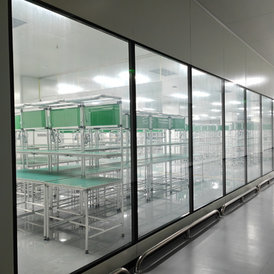 No Fog Flush Clean Room Windows , 5mm Glass Thickness Pharmaceutical Windows