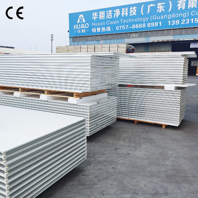 0.426 0.476mm Coated Steel Cleanroom Partition Panels