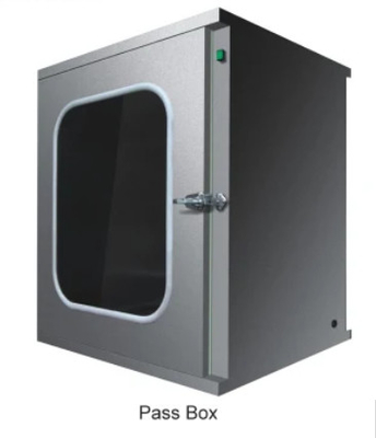 Custom Dimensions Cleanroom Transfer Window Multi Function Stainless Steel Pass box