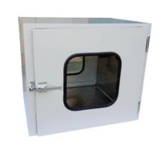 HVAC SUS Static Cleanroom Pass Box With UV Lamp In Pharmaceutical Industry