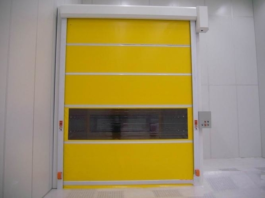 Warehouse PVC Rapid Rolling Door , Dust Protection Industrial Roller Shutter Doors