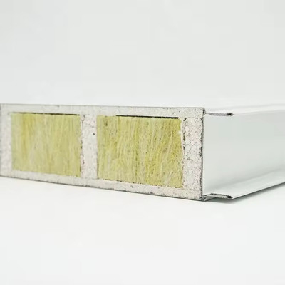 Ceiling Laboratory Hospital Sandwich Panel Rock Wool Class 10000 Workshop Fireproof Customized Construction Clean Room Design