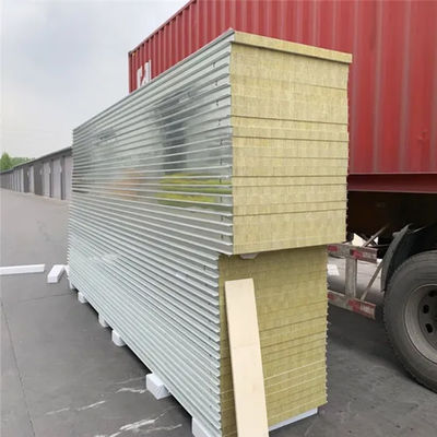 HUAAO Clean Room Wall Construction Dust Proof Thermal Insulated Rockwool Panel