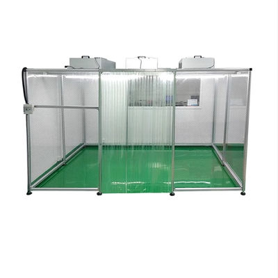 Huuao Modular Clean Room Class 100 Portable Clean Booth Clean Room for Gmp Clean Room Turnkey Project