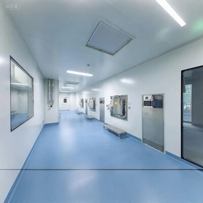 HUAAO Modular Modern Fireproof Waterproof ISO Class 5 Dust Free Cleanroom for Hospital Workshop Laboratory Use