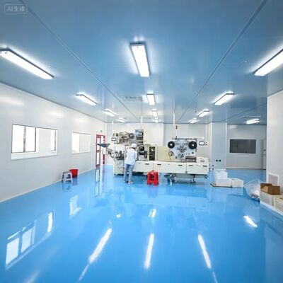 HUAAO Modern Modular Fireproof Eco-Friendly ISO8 Class 10000 Rock Wool Prefabricated CE Certified 1 Year Warranty Cleanroom