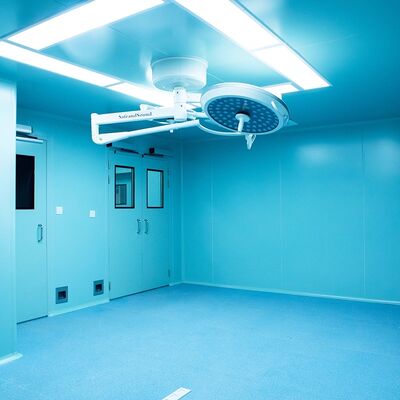 HUAAO Modern Medical Modular Cleanroom Wall Panel ISO Certified Fireproof Eco-Friendly Customizable Workshop Hospital Operating